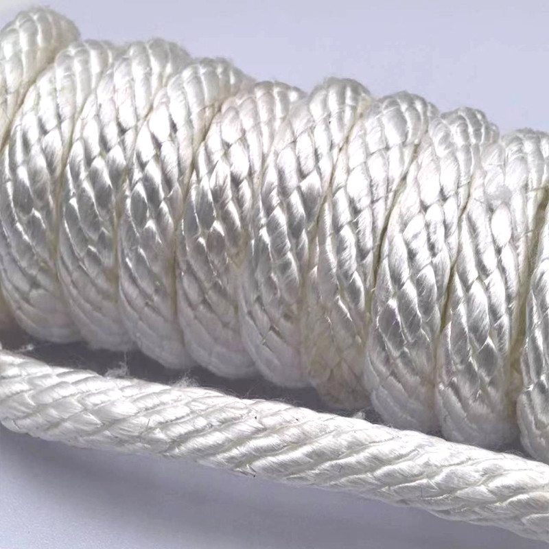 Hohe Festigkeit 100% Polyester Seile 10mm Warenpaket Geflechtetes Seil für verschiedene Zwecke