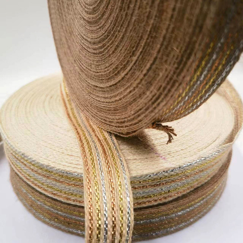 Juteband Ökofreundliche Fischereileine 50% Jute 15% Polyester 35% PE Material für Beutel