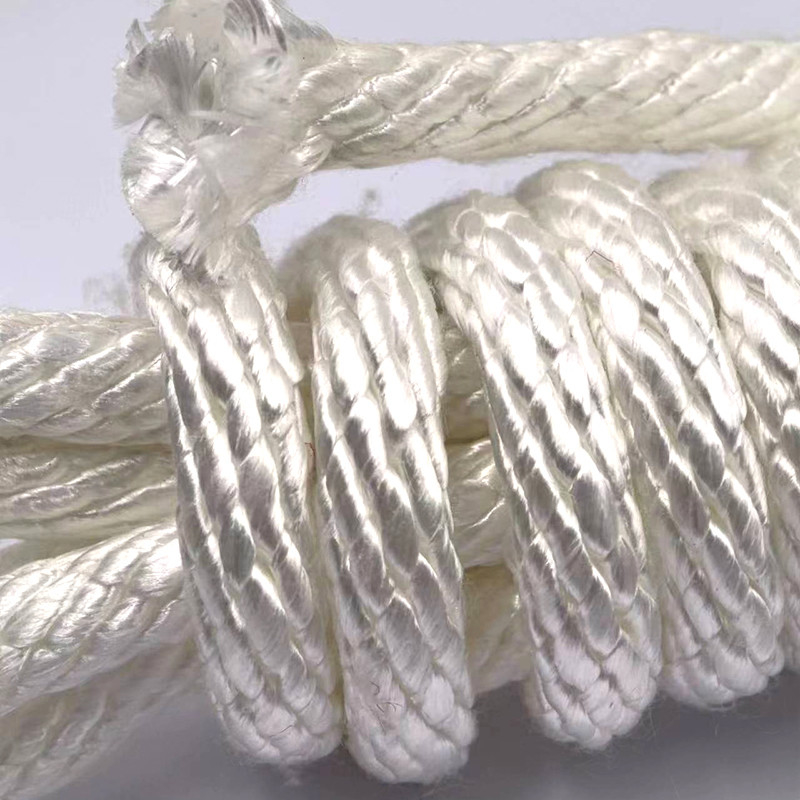 Hohe Festigkeit 100% Polyester Seile 10mm Warenpaket Geflechtetes Seil für verschiedene Zwecke