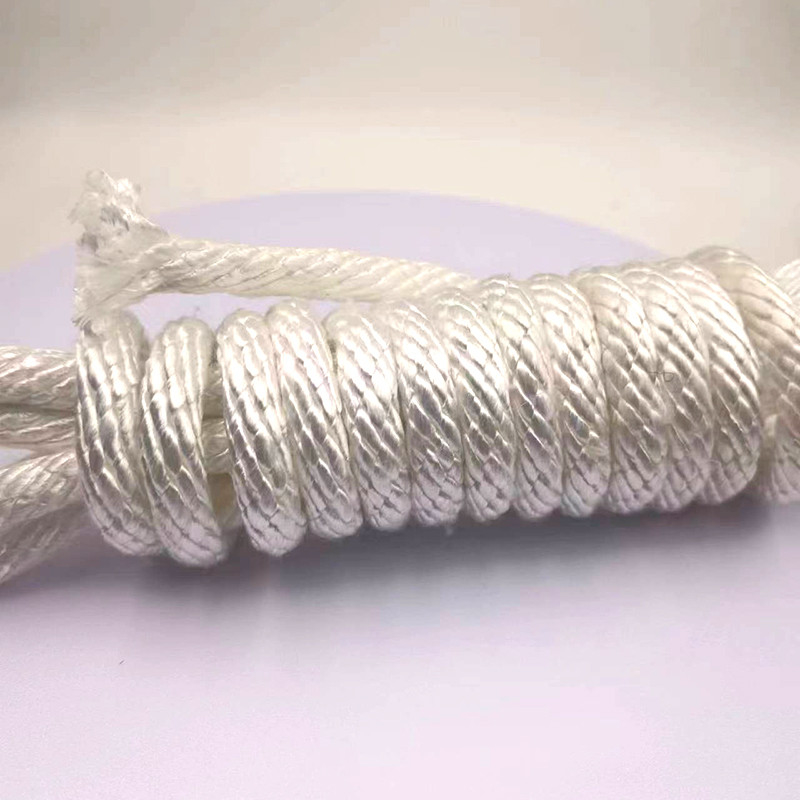 Hohe Festigkeit 100% Polyester Seile 10mm Warenpaket Geflechtetes Seil für verschiedene Zwecke