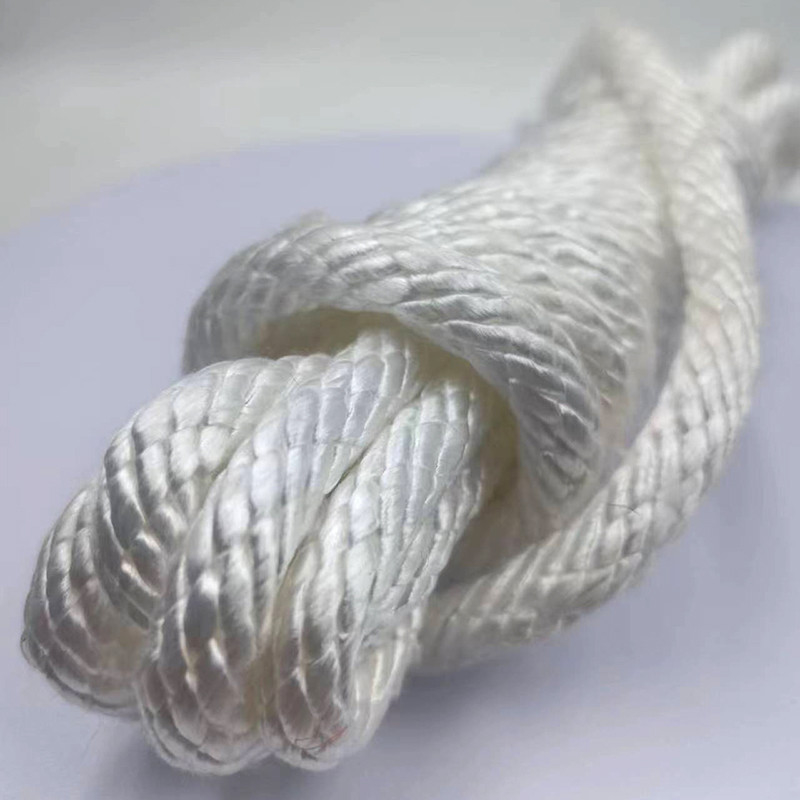 Hohe Festigkeit 100% Polyester Seile 10mm Warenpaket Geflechtetes Seil für verschiedene Zwecke