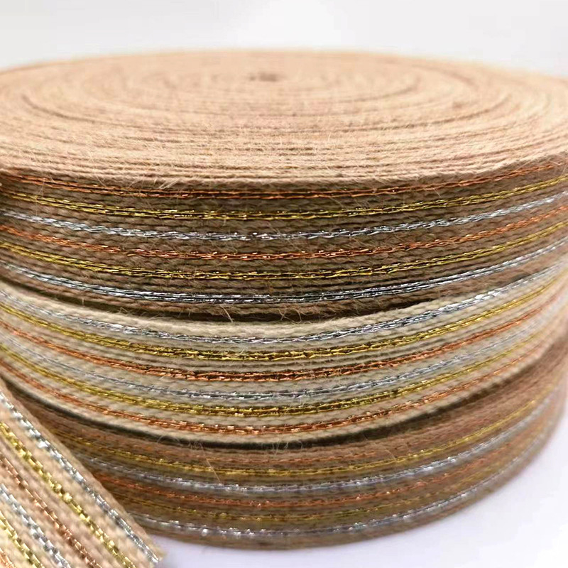 Juteband Ökofreundliche Fischereileine 50% Jute 15% Polyester 35% PE Material für Beutel