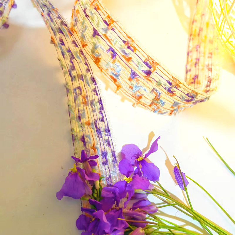 100% Polyester Webbing Fischerleine für DIY Handgemachte Dekorationen Nachhaltiges Material