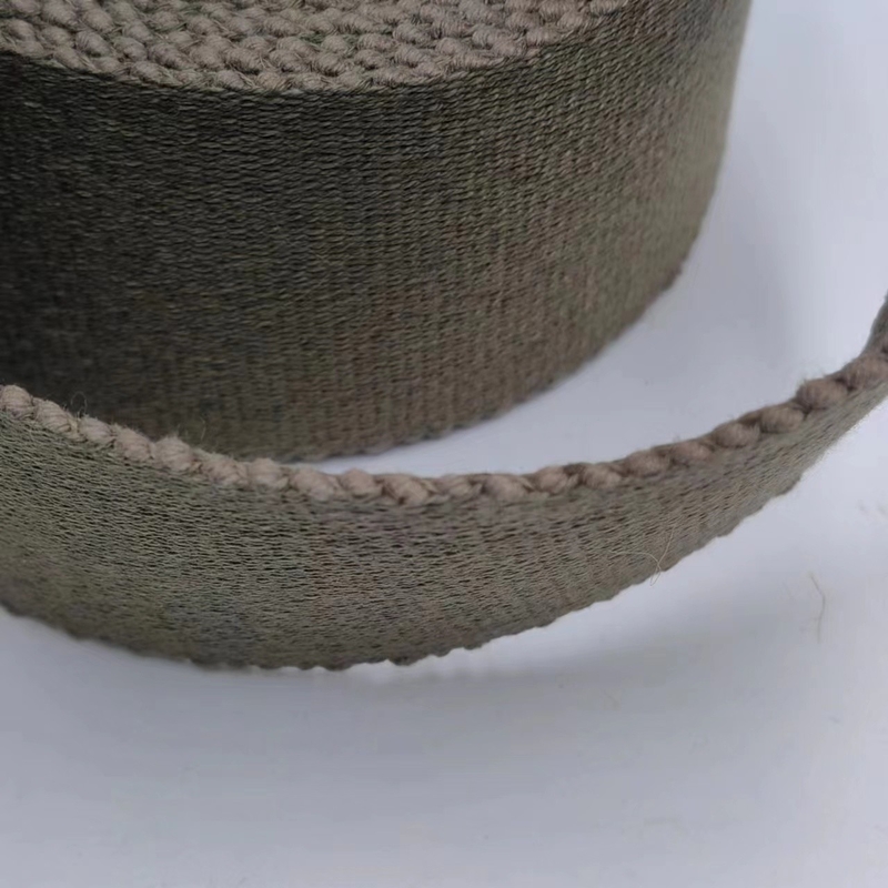Unterstützung 7 Tage Musterbestellung Vorlaufzeit Perlen-Plane-Baumwoll-Webbing-Gürtel für Gurte