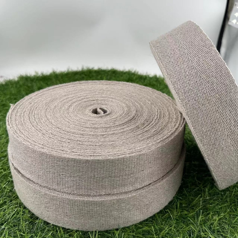 Hanf-Weaving-Streifen Nachhaltiger Vorteil mit Heringbone-Muster und umweltfreundlichem Stoff