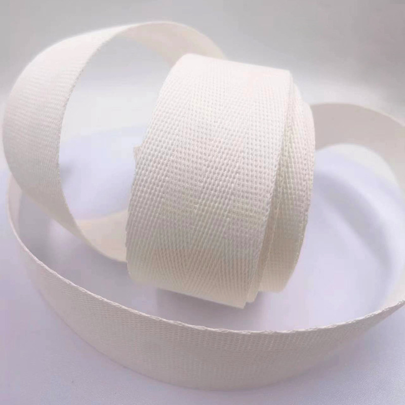 Nachhaltiges, 3,5 cm breites Webbing 100% Papierband für umweltfreundliche Produkte