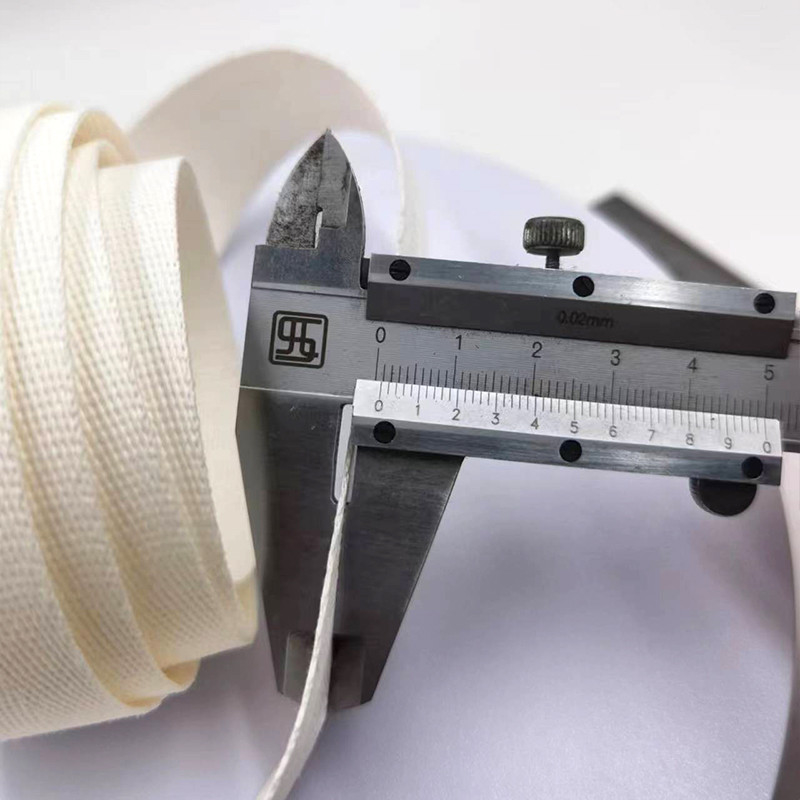 Nachhaltiges, 3,5 cm breites Webbing 100% Papierband für umweltfreundliche Produkte