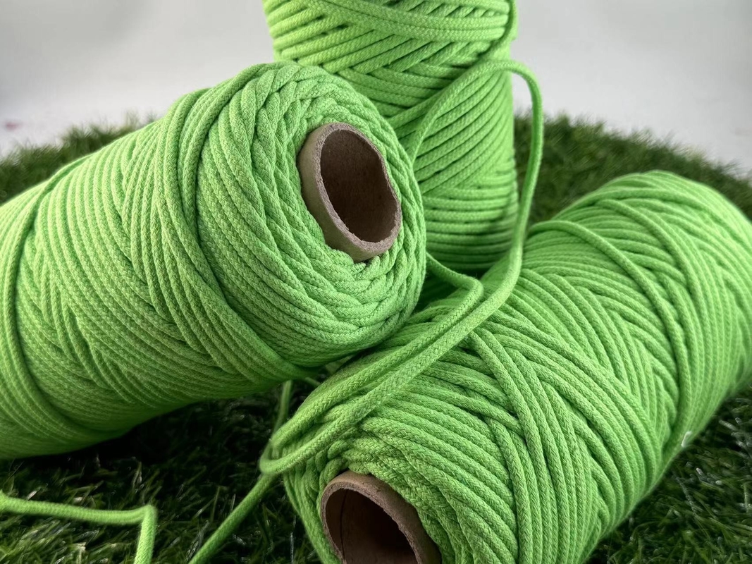 Custom Farbe Baumwolle Hohlseil und 30 Jahre Erfahrung für Kleidungsstück Dekoration