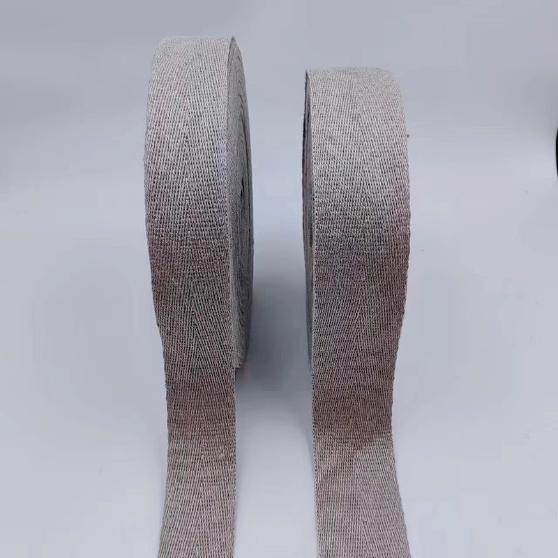 2024 Mehrfache Spezifikationen Nachhaltiges Plain Webbing für Tasche angepasste Farben Lein