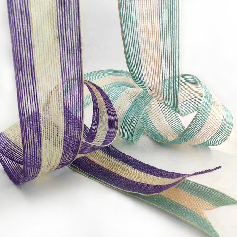 Nachhaltiges Dekorationsband für Taschen mit 5,5-Zentimeter-Band