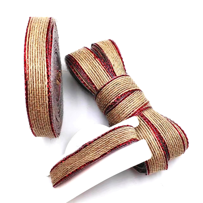 Farbenfrohe Fische Schnitt Hanf Rollen für Schuhe 80% Jute 20% Polyester DIY Dekorativ Bogen