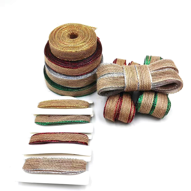 Farbenfrohe Fische Schnitt Hanf Rollen für Schuhe 80% Jute 20% Polyester DIY Dekorativ Bogen