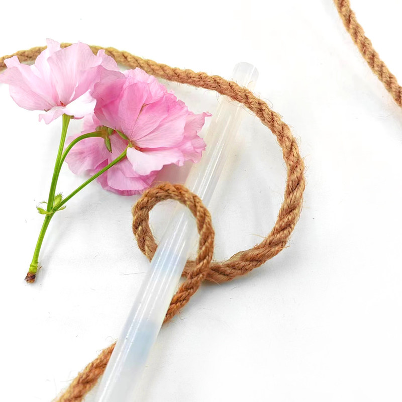 4 mm Durchmesser Naturjuten Hanfseil für DIY Dekoration Handwerk und Geschenkverpackung