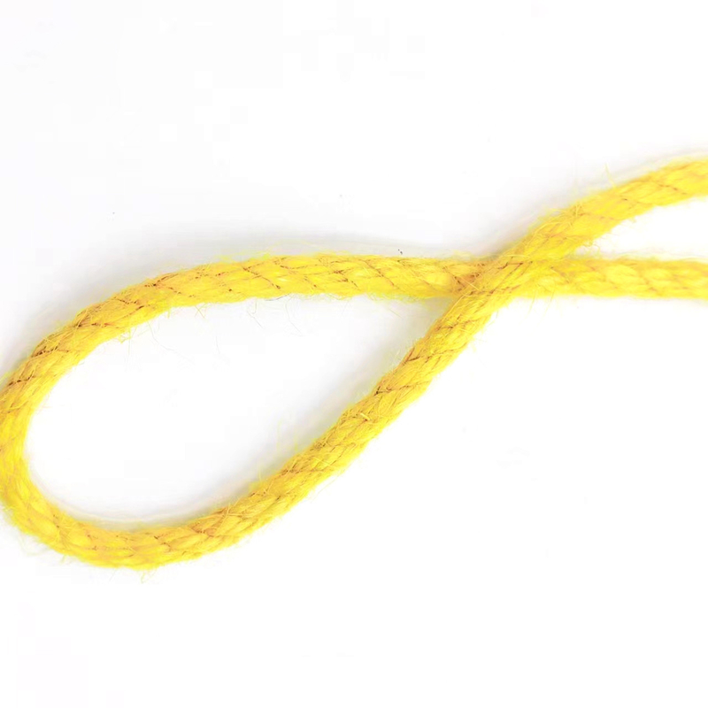 Vorteilhaftes 2,5 mm verdrehtes Farbjutenseil zum Nähen von Kleidung und Bekleidungszubehör