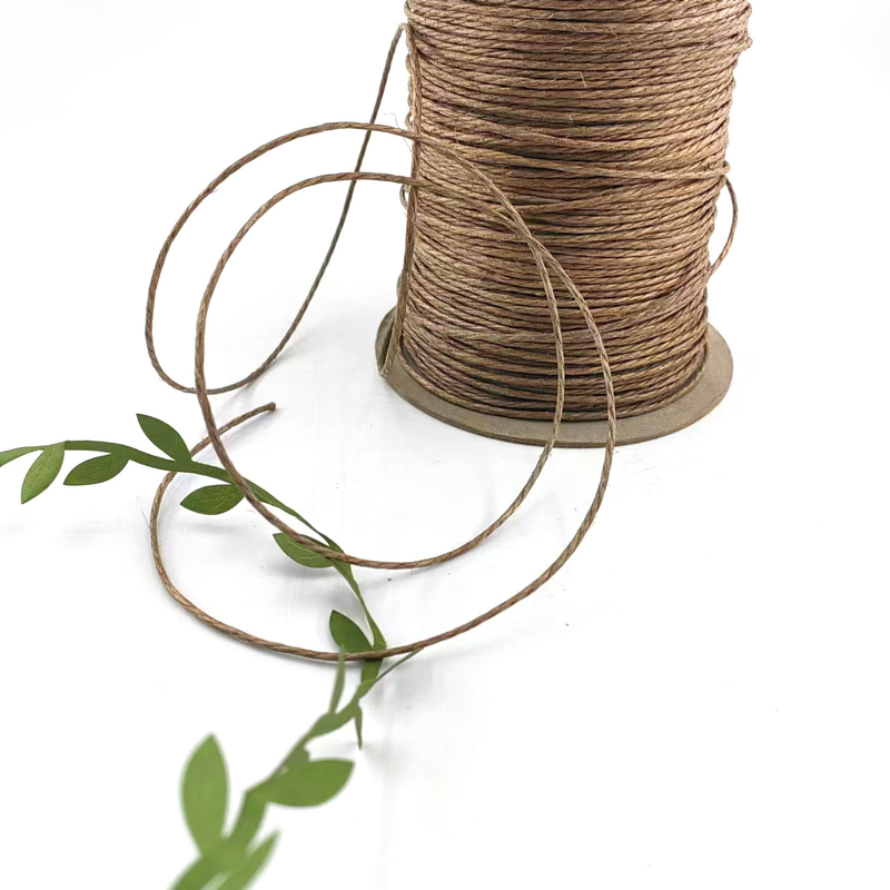 Umweltfreundlich Langlebige Jute-Twine 2mm Jute-Seil Naturhemp-Seil für Hausdekoration Kabel