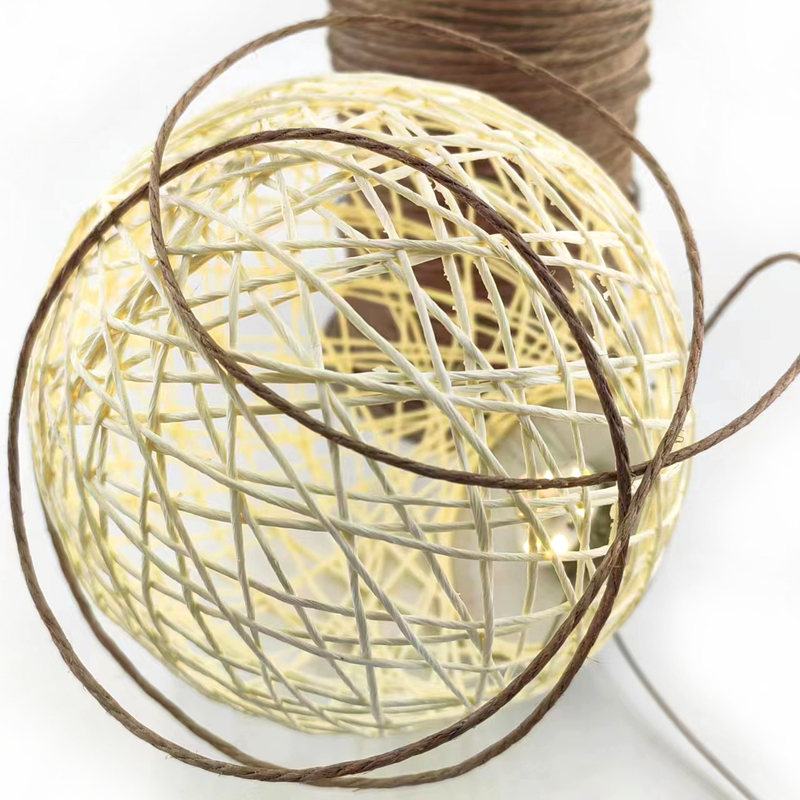 Umweltfreundlich Langlebige Jute-Twine 2mm Jute-Seil Naturhemp-Seil für Hausdekoration Kabel