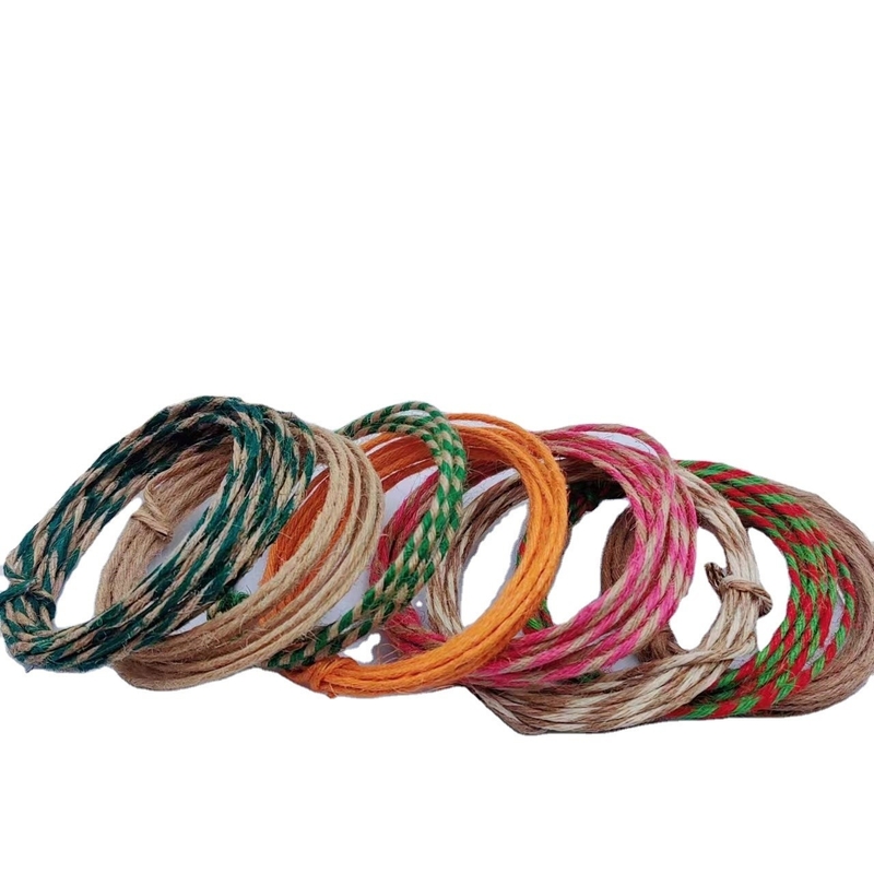 Jute-Seil für DIY handgefertigte Weihnachts-Hausdekoration 7 Tage Musterbestellung Vorlaufzeit Unterstützung