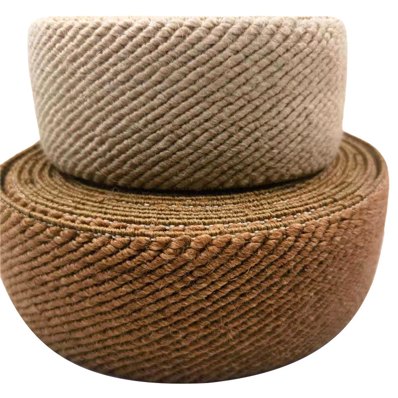 Gewebe Gewebe aus Jute Elastische Gewebe für Kleidung und Weihnachtsschmuck