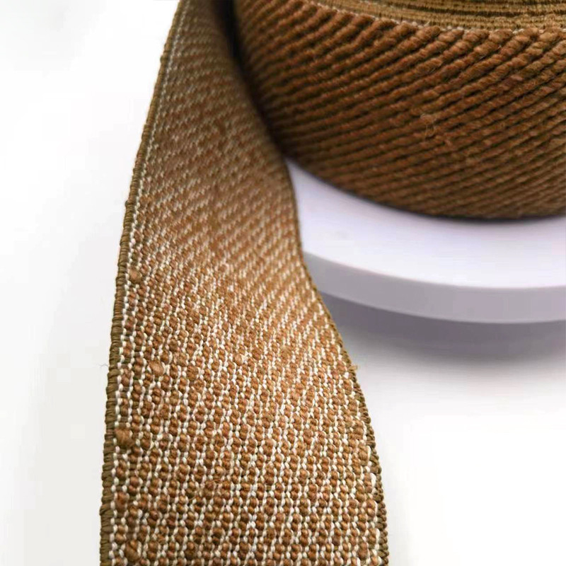 Gewebe Gewebe aus Jute Elastische Gewebe für Kleidung und Weihnachtsschmuck