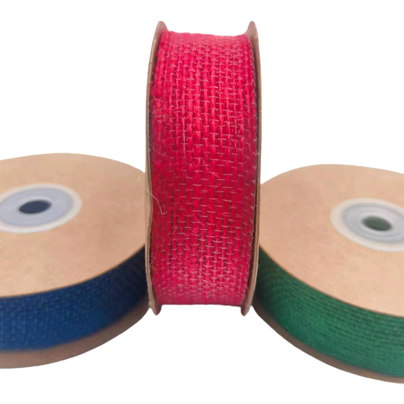 1 mm Dicke Rotgrüner Blauer Gürtel Roller Nylon-Jute-Band für Taschengurt