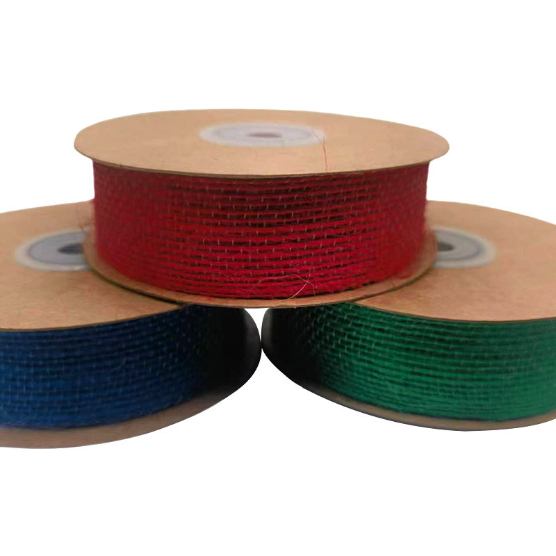 1 mm Dicke Rotgrüner Blauer Gürtel Roller Nylon-Jute-Band für Taschengurt