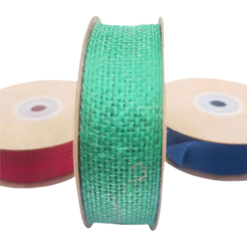 1 mm Dicke Rotgrüner Blauer Gürtel Roller Nylon-Jute-Band für Taschengurt