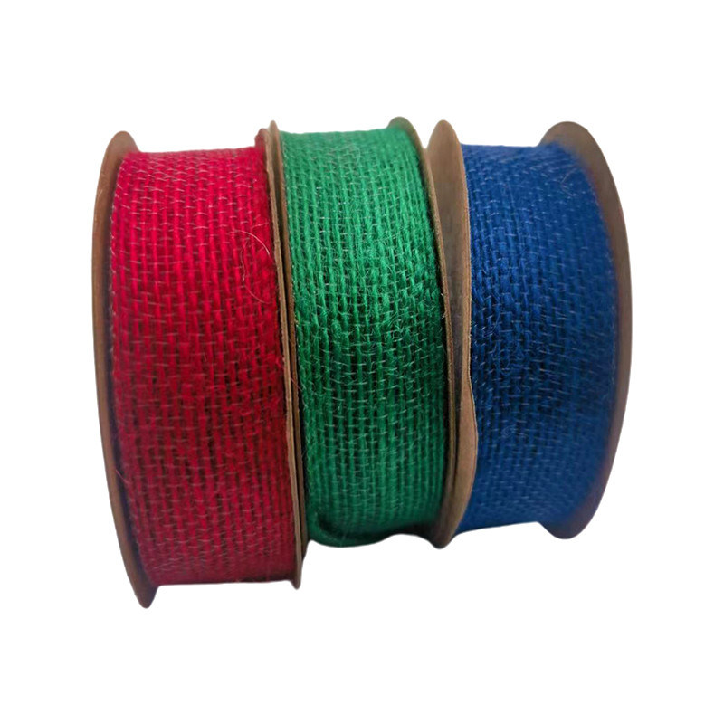 1 mm Dicke Rotgrüner Blauer Gürtel Roller Nylon-Jute-Band für Taschengurt