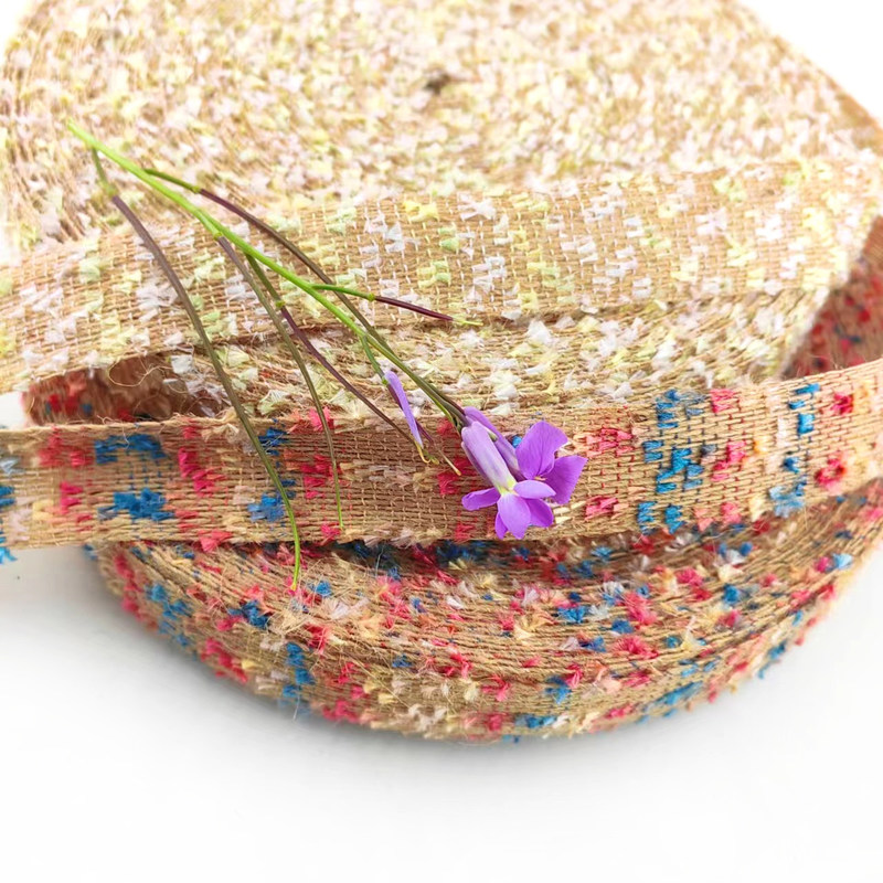 Nachhaltiges 3cm Holz gewebtes Seidengürtel Umweltfreundliche Wahl für Weihnachtsgeschenkdekoration