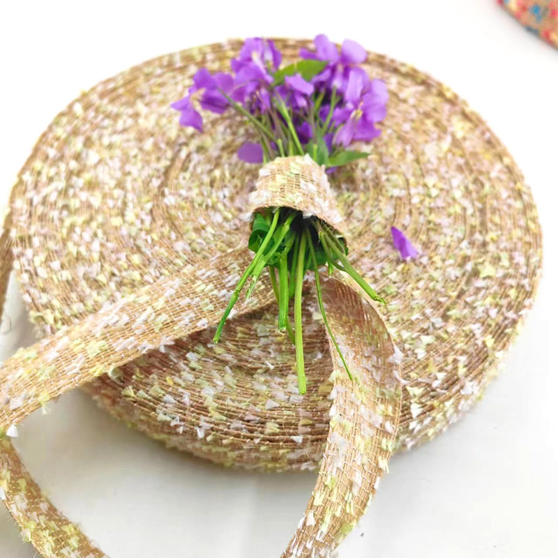 Nachhaltiges 3cm Holz gewebtes Seidengürtel Umweltfreundliche Wahl für Weihnachtsgeschenkdekoration