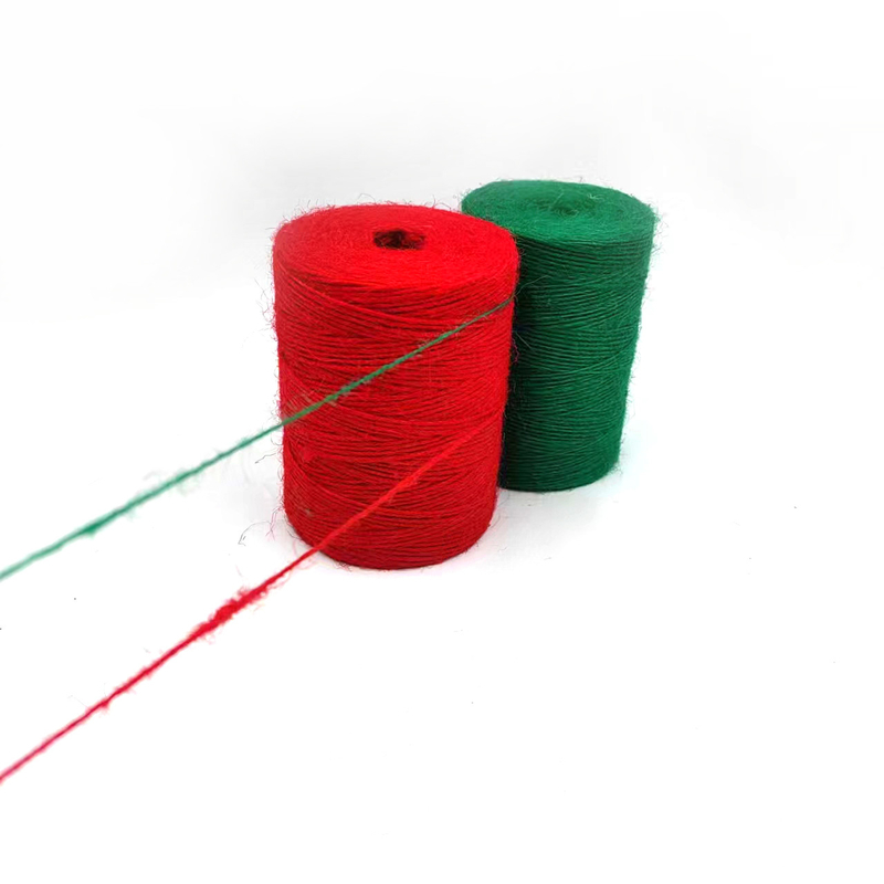 1 mm farbenfrohe Jute-Twine-Rolle Langlebiges Jute-Streifenseil für Kartengeschenkverpackungen