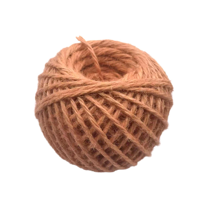 Farbige Jute-Fadenkugel geflochtenes Seil Klassisch gekämmt Mercerized Seide Jute-Seil für Schuhe