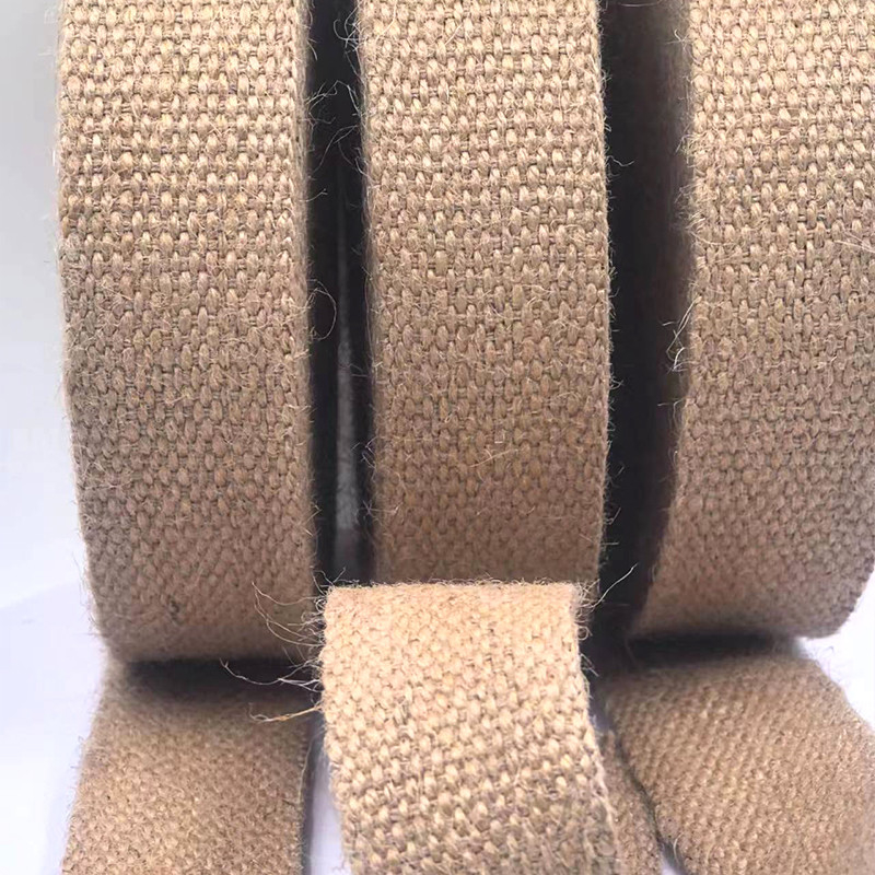 4 Cm, individuelle Größe, 1,5 mm dick, rein aus Jute gefertigt, für die Bekleidung
