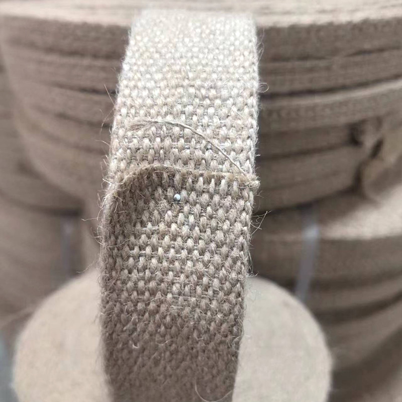 4 Cm, individuelle Größe, 1,5 mm dick, rein aus Jute gefertigt, für die Bekleidung