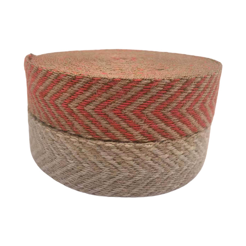 4 cm Breite 2,5 mm Dicke Jute-Schirm-Schirm-Kanten für umweltfreundliche Schuhe