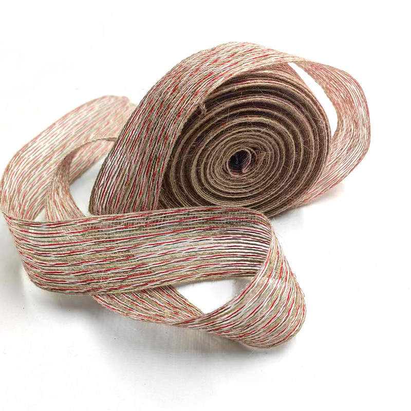 Webbing Diy Dekorativ Bogen Weihnachtshandgefertigte Fischerleine Verpackung Hanf Fischerleine Band