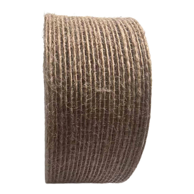 80% Jute 20% Polyesterband 10*10*4cm Webbing für nachhaltige und Geschenkdekoration