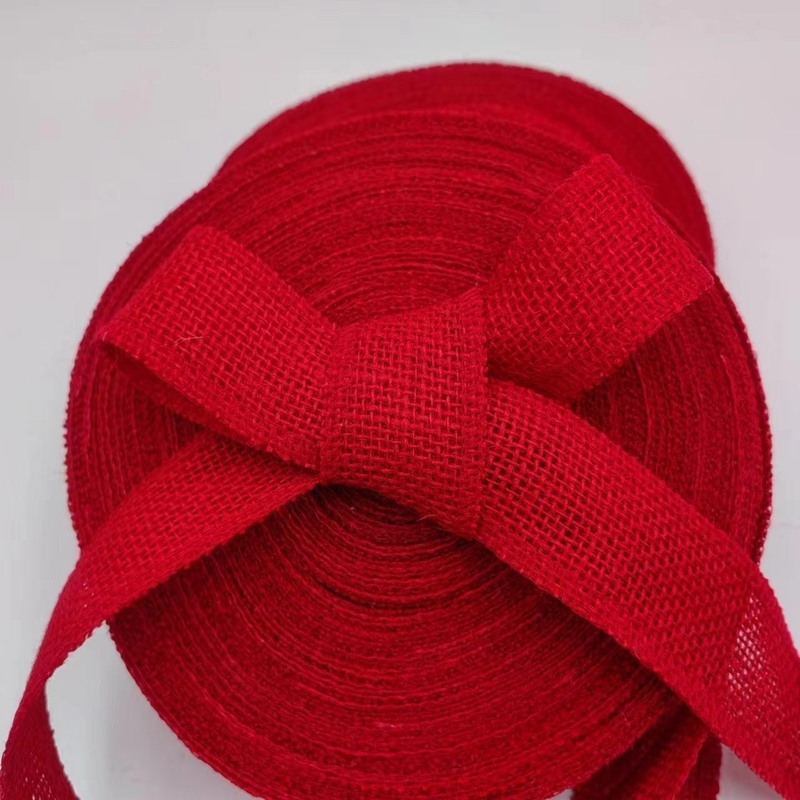 Anpassung von Red Jute Ribbon Kleidungsgegenständen mit 7-Tage-Sample-Bestellunterstützung
