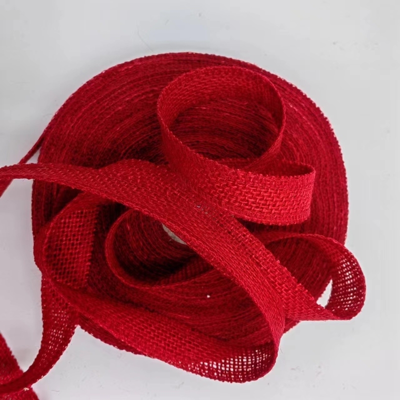 Anpassung von Red Jute Ribbon Kleidungsgegenständen mit 7-Tage-Sample-Bestellunterstützung