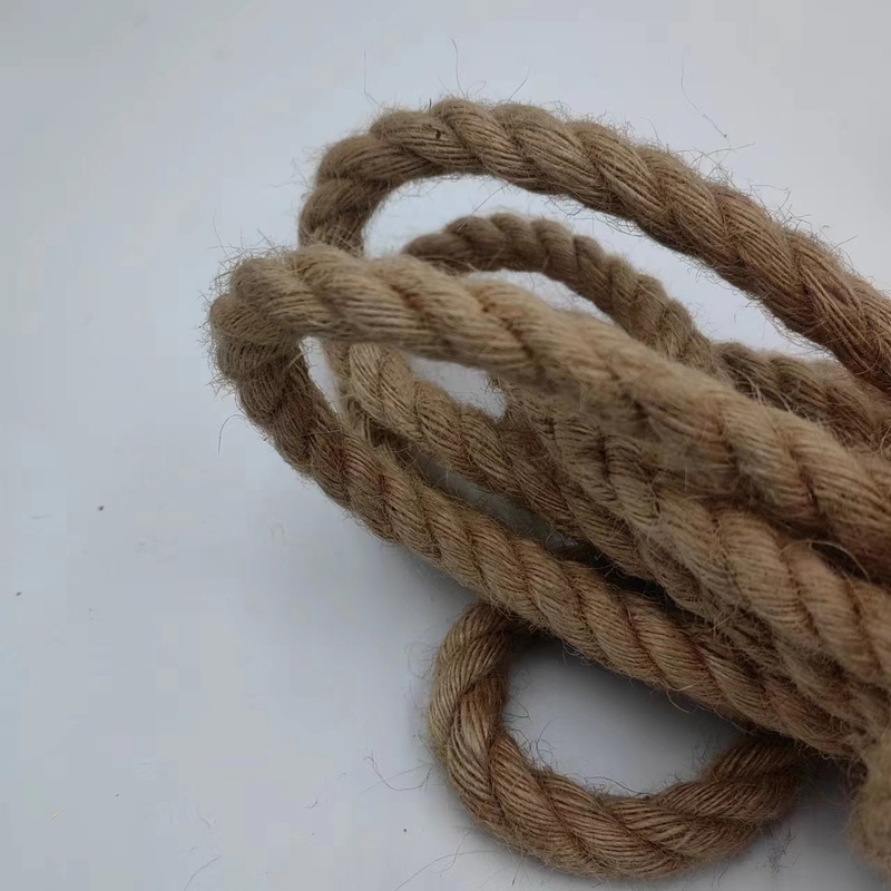 Nachhaltiges und anpassbares 12mm-Jute-Seil für den grenzüberschreitenden Markt