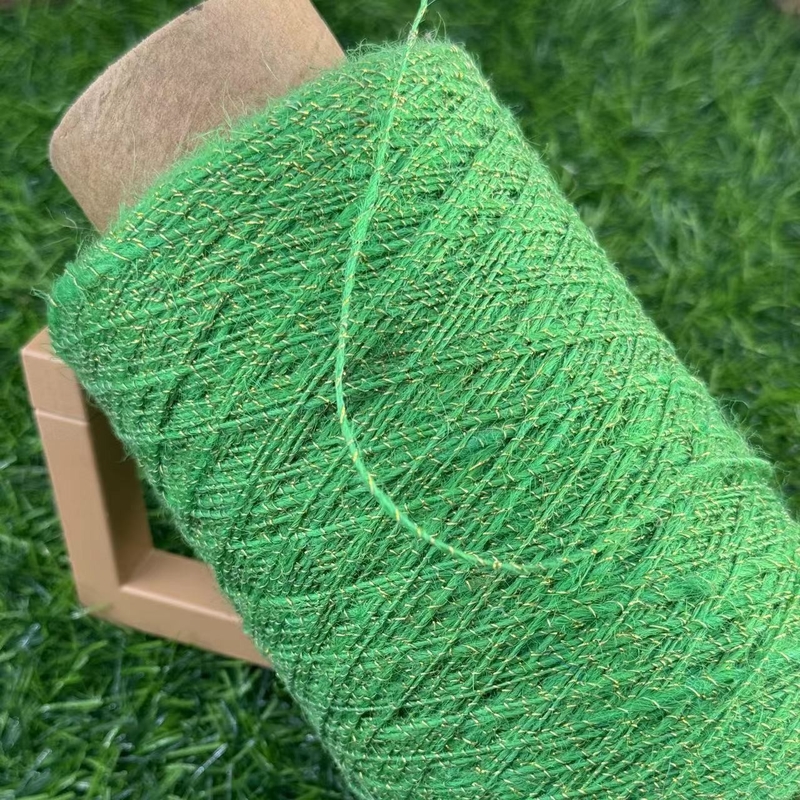 7 Tage Musterbestellung Vorlaufzeit für grenzüberschreitende Farbe Jute Seil Weihnachtsschmuck