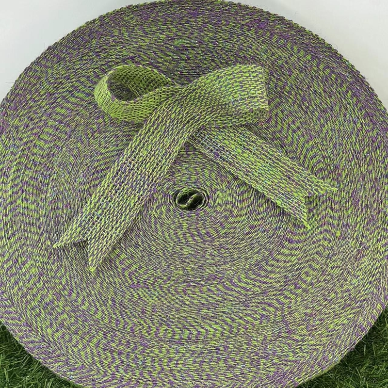 Direkt Lieferung 100% Jute Weihnachtsschmuck Jute Band für Kleidung