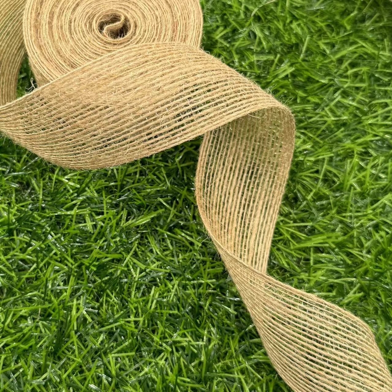 Jute Fischerleine Gewebtes Band für Kleidung Schuhe Hüte Accessoires Mahlzeiten Farben