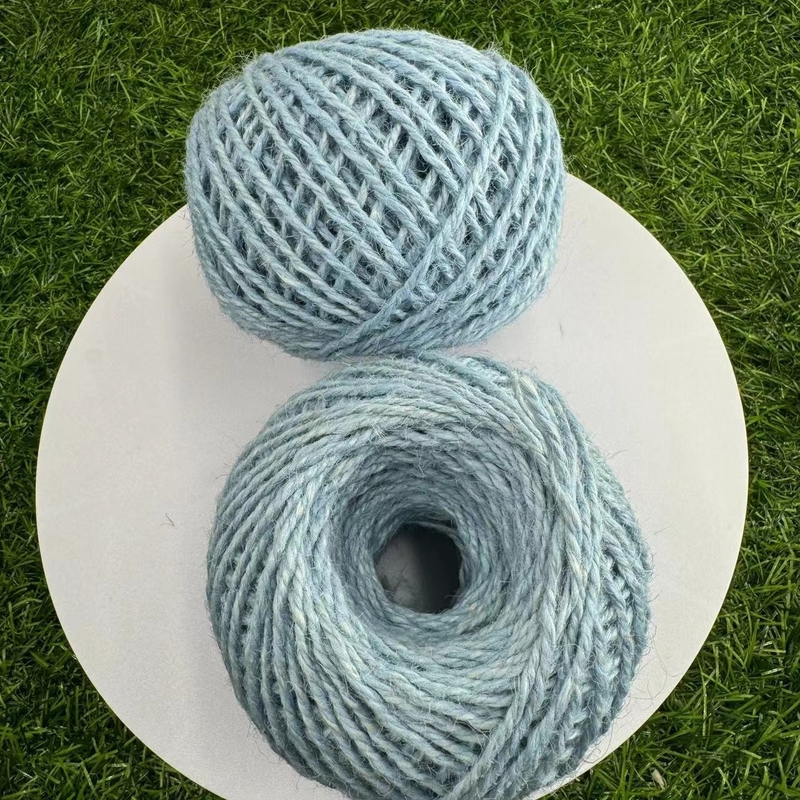 Zuhause Textil Jute Geflechtetes Seil mit umweltfreundlichen Farbstoffen von Farbseilherstellern