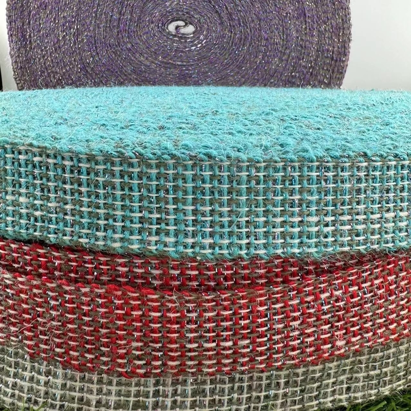 100% Jute Handgefertigt Umweltschonend DIY Jute Band zum Geburtstagsgeschenk in reiner Naturfarbe