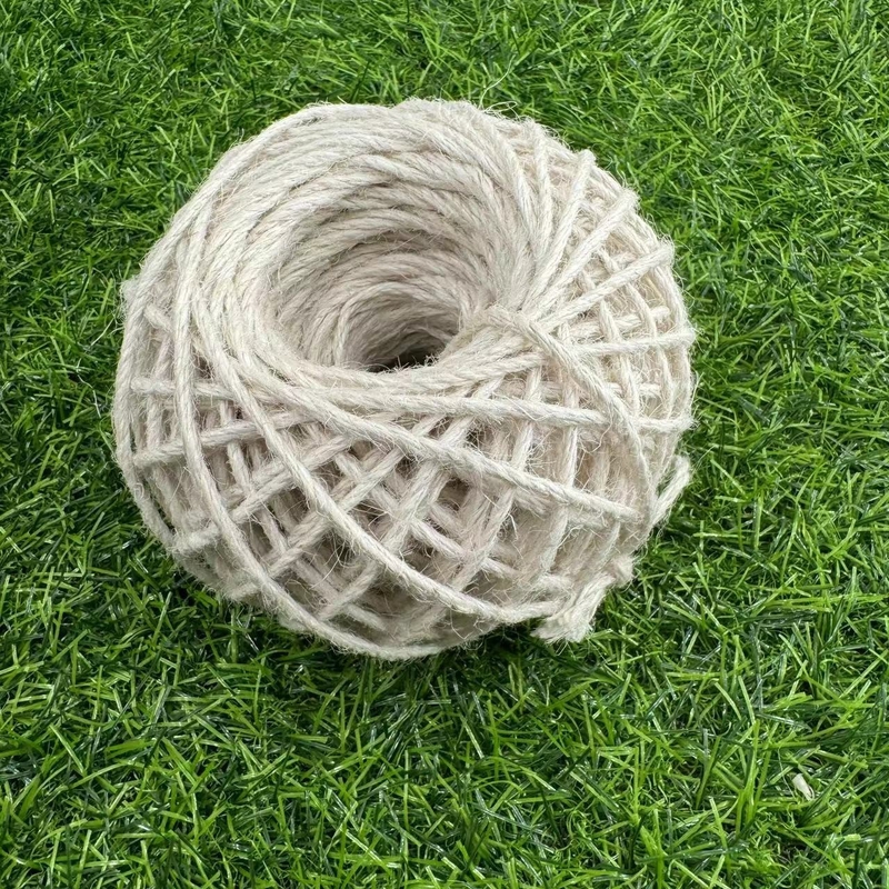 Natürliche Farbe Jute-Seil angepasst Umweltschutz und Geschenkdekoration