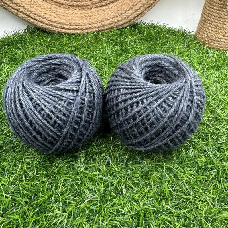 Natürliche Farbe Jute-Seil angepasst Umweltschutz und Geschenkdekoration