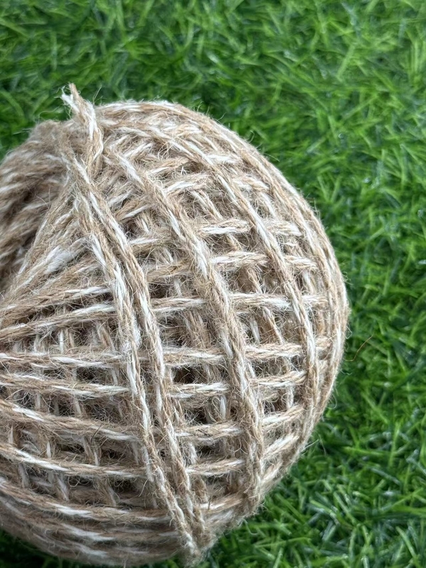 Natürliche Farbe Jute-Seil angepasst Umweltschutz und Geschenkdekoration