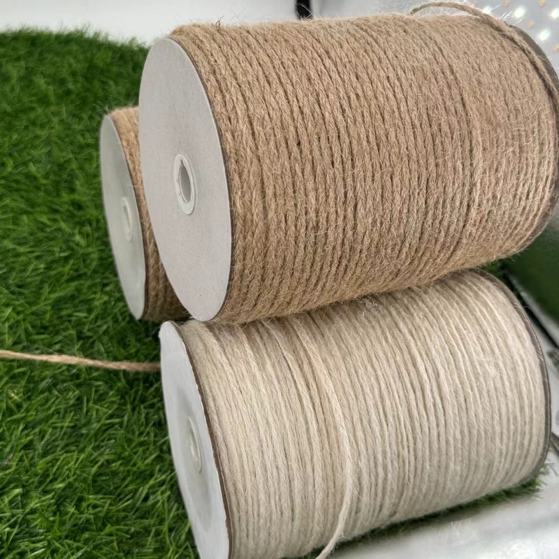 Rein natürliche Jute-Seilseile für umweltfreundliche Verpackungs- und Bindungen