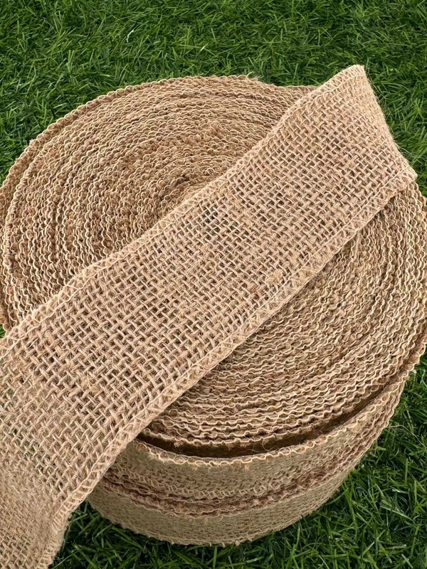 Komfortable Jute-Gitterband für nachhaltige Wohnkultur Natürlich und umweltfreundlich