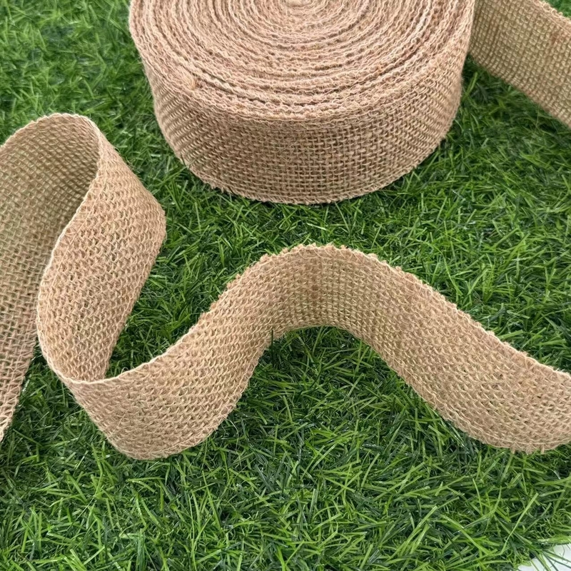 Komfortable Jute-Gitterband für nachhaltige Wohnkultur Natürlich und umweltfreundlich
